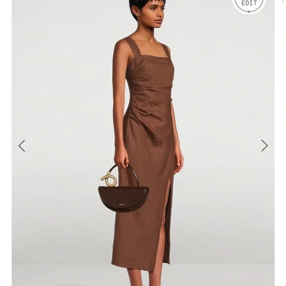 Reformation Brown Pencil Skirt - Picture 4 of 6